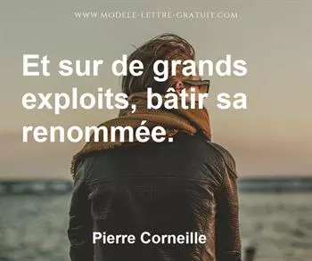 Citation de Pierre Corneille