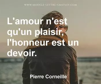 Citation de Pierre Corneille