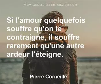 Citation de Pierre Corneille