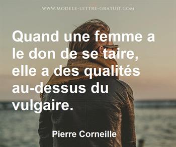 Citation de Pierre Corneille