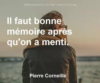Citation de Pierre Corneille