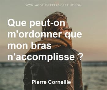 Citation de Pierre Corneille