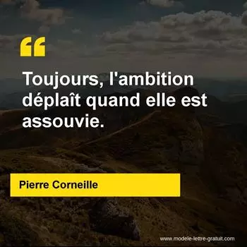 Citation Pierre Corneille