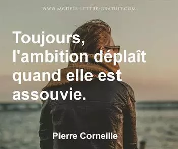 Citation de Pierre Corneille