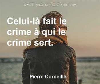 Citation de Pierre Corneille