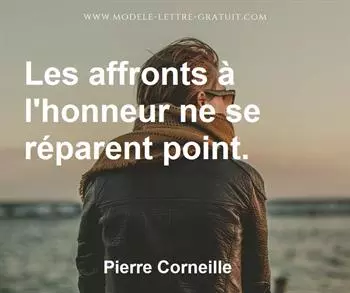 Citation de Pierre Corneille