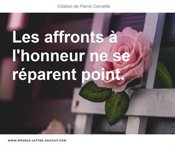 Citations Pierre Corneille