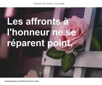 Citations Pierre Corneille