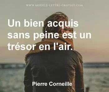 Citation de Pierre Corneille
