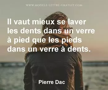 Citation de Pierre Dac