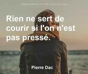 Citation de Pierre Dac