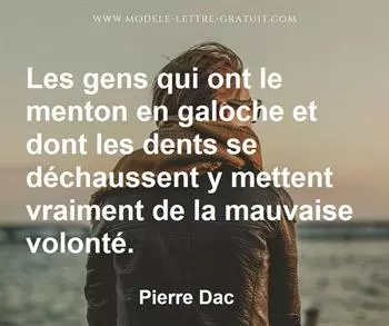 Citation de Pierre Dac