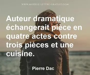 Citation de Pierre Dac
