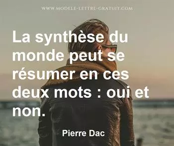 Citation de Pierre Dac