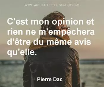 Citation de Pierre Dac