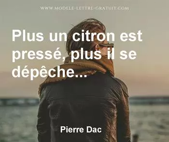 Citation de Pierre Dac