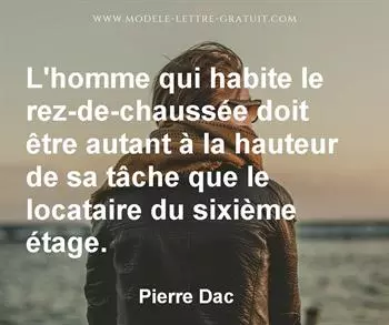 Citation de Pierre Dac