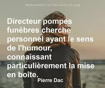 Citation de Pierre Dac