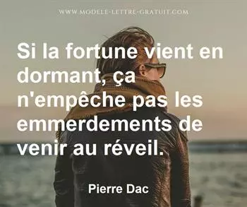 Citation de Pierre Dac