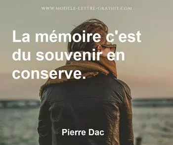 Citation de Pierre Dac
