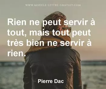 Citation de Pierre Dac