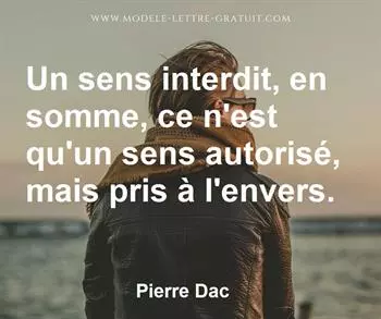 Citation de Pierre Dac