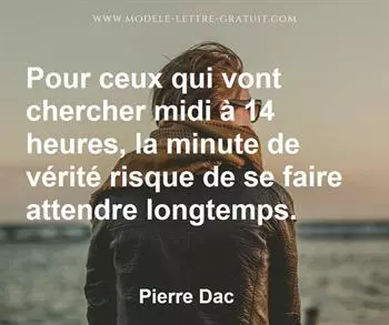 Citation de Pierre Dac