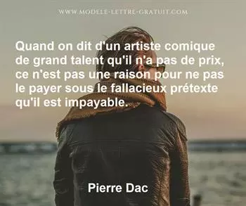 Citation de Pierre Dac
