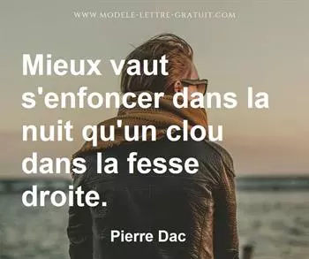 Citation de Pierre Dac