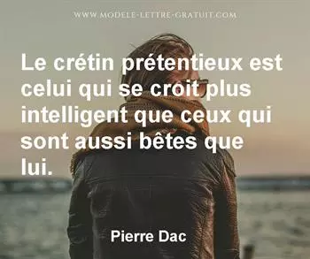 Citation de Pierre Dac