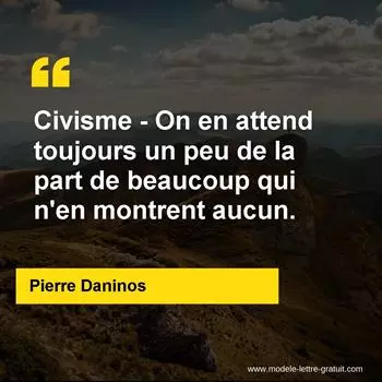 Citation Pierre Daninos