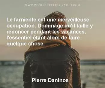 Citation de Pierre Daninos