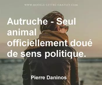 Citation de Pierre Daninos