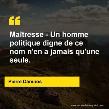 Citation Pierre Daninos