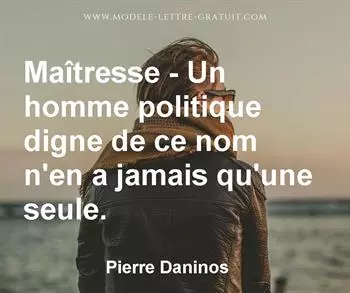 Citation de Pierre Daninos