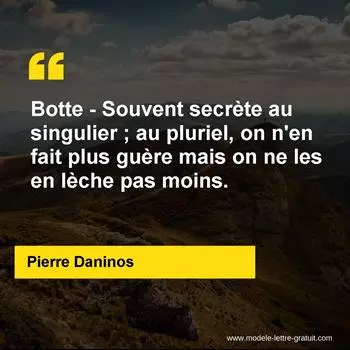 Citation Pierre Daninos