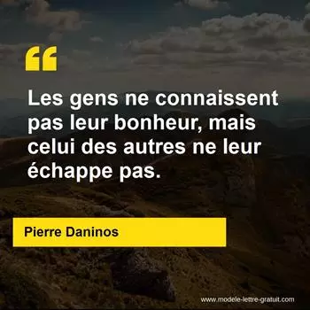 Citation Pierre Daninos