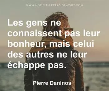 Citation de Pierre Daninos