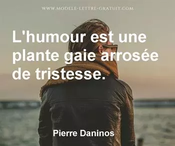 Citation de Pierre Daninos