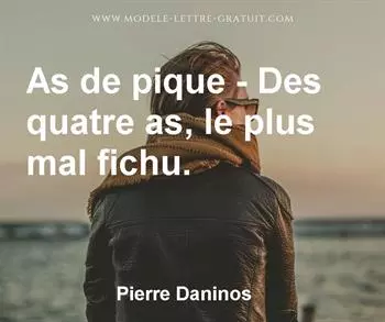 Citation de Pierre Daninos