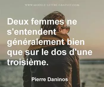 Citation de Pierre Daninos