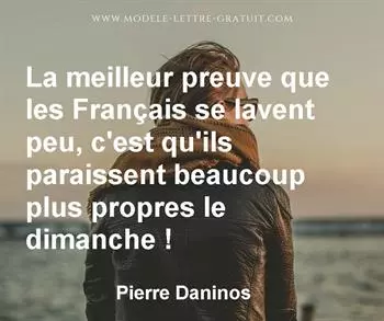 Citation de Pierre Daninos