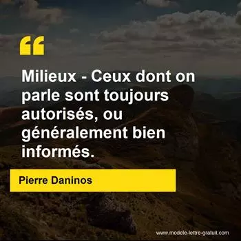 Citation Pierre Daninos