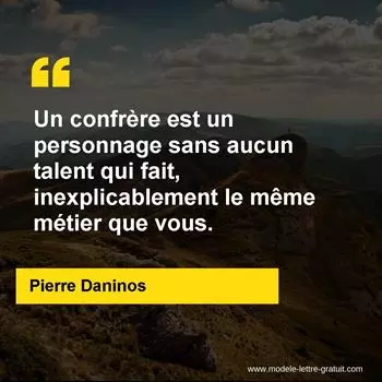 Citation Pierre Daninos