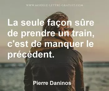 Citation de Pierre Daninos