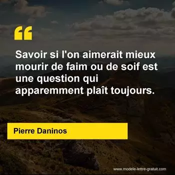 Citation Pierre Daninos