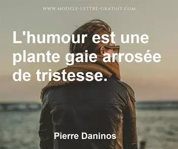 Citation de Pierre Daninos