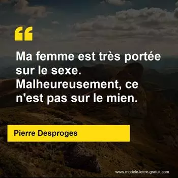 Citation Pierre Desproges