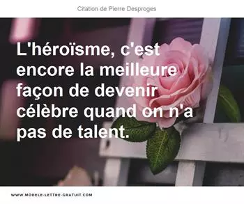 Citations Pierre Desproges