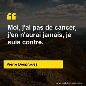 Citation Pierre Desproges